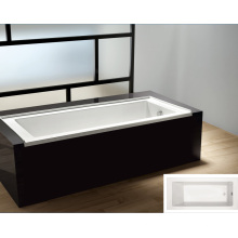 2015 New Style Tile Flange Drop-in Built in Acrylic Bathtub